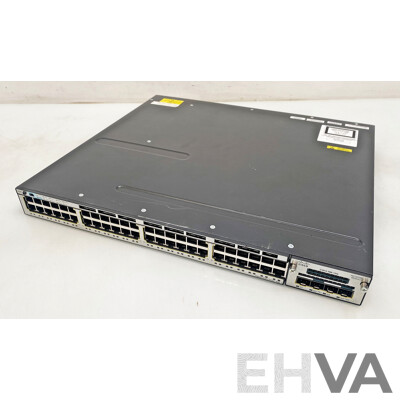 Cisco Catalyst (WS-C3750X-48P-S) 3750-X Series PoE+ 48-Port Gigabit Ethernet Switch