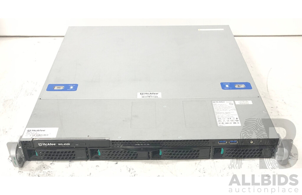 McAfee (WBG-4500-D) R1000i Network Security Device