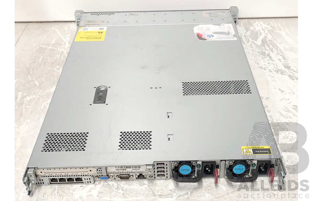 HP ProLiant DL360p Gen8 Dual Intel Xeon (E5-2630 v2) 2.60GHz-3.10GHz 6-Core CPU 1RU Server w/ 32GB DDR3