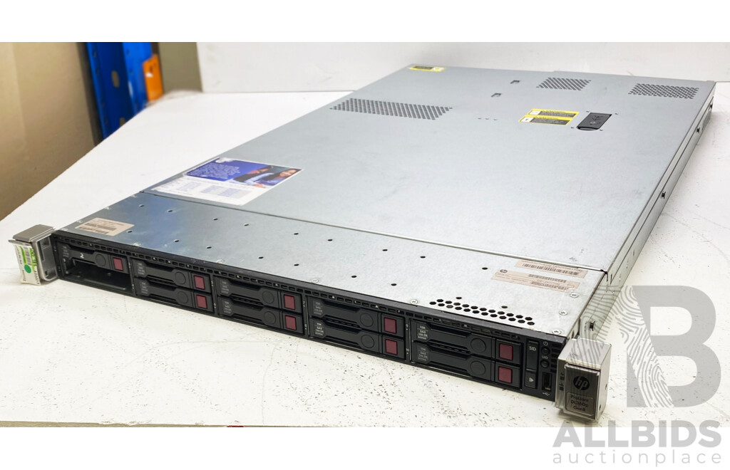 HP ProLiant DL360p Gen8 Dual Intel Xeon (E5-2630) 2.3GHz-2.8GHz 6-Core CPU 1RU Server W/ 32GB DDR3