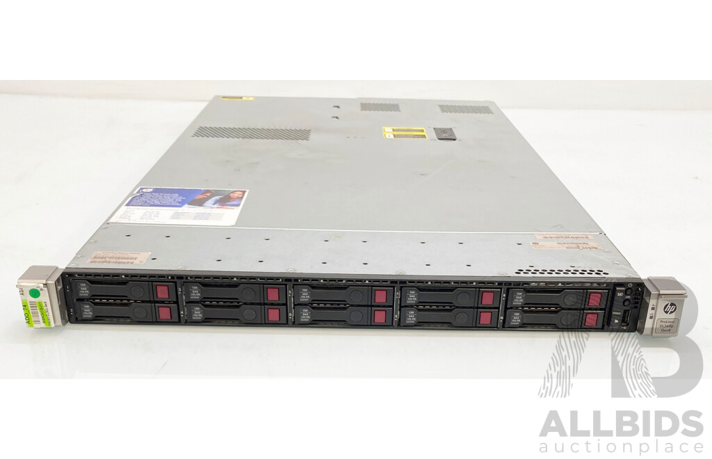 HP ProLiant DL360p Gen8 Dual Intel Xeon (E5-2630) 2.3GHz-2.8GHz 6-Core CPU 1RU Server W/ 32GB DDR3