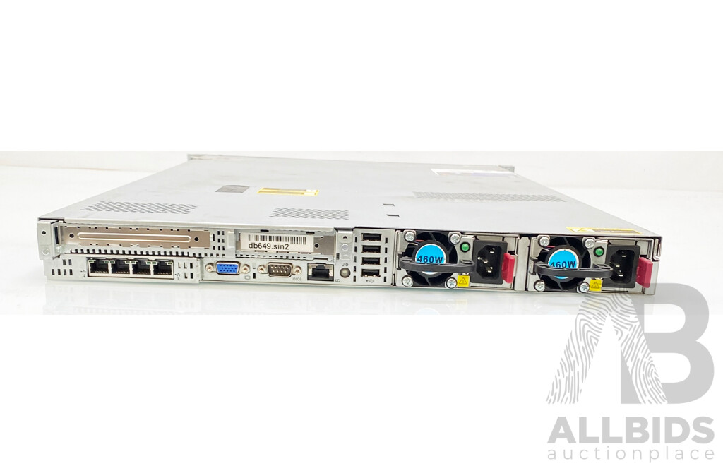 HP ProLiant DL360p Gen8 Dual Intel Xeon (E5-2630) 2.3GHz-2.8GHz 6-Core CPU 1RU Server W/ 32GB DDR3