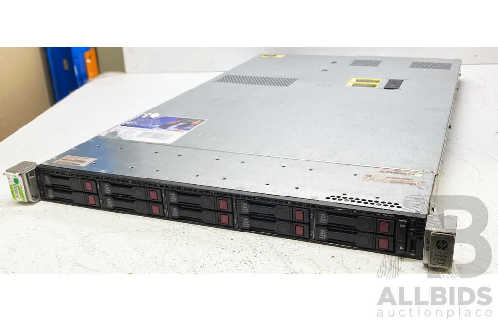 HP ProLiant DL360p Gen8 Dual Intel Xeon (E5-2630) 2.3GHz-2.8GHz 6-Core CPU 1RU Server W/ 32GB DDR3