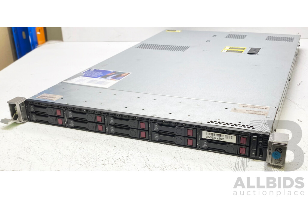 HP ProLiant DL360p Gen8 Dual Intel Xeon (E5-2630) 2.3GHz-2.8GHz 6-Core CPU 1RU Server W/ 32GB DDR3