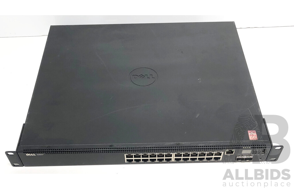 Dell N2024P 24-Port PoE+ Gigabit Ethernet Switch