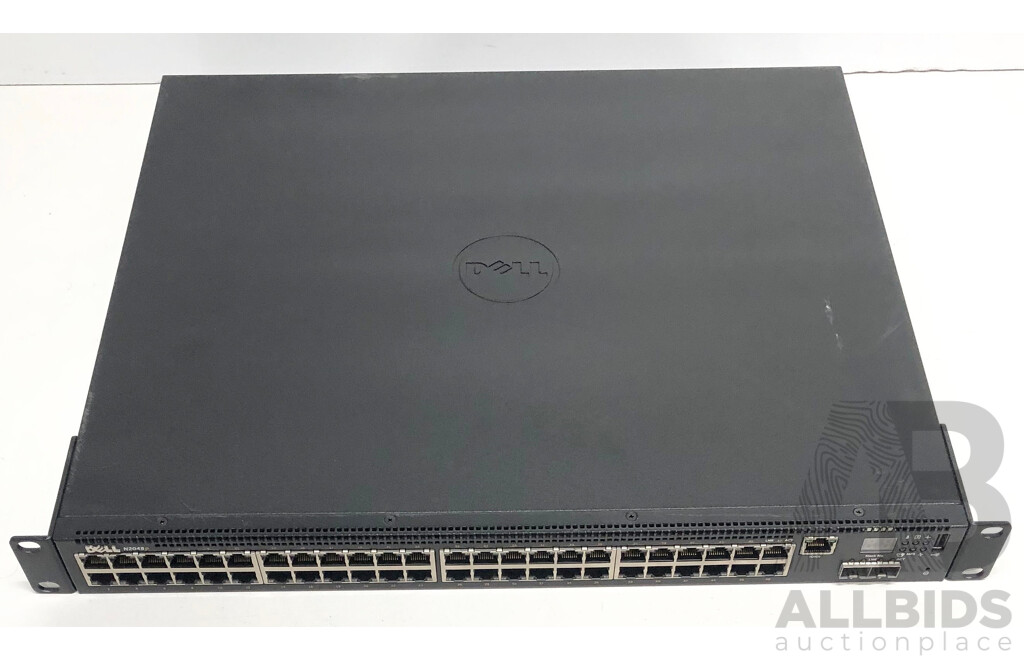 Dell (N2048P) EMC PowerSwitch 48-Port Gigabit Ethernet PoE+ Switch