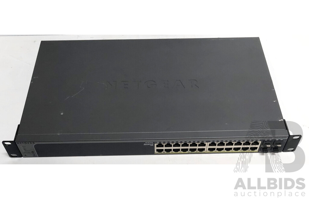 Netgear (GS728TP) ProSafe 24-Port Gigabit Ethernet PoE Switch