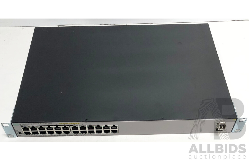 HPE (JL385A) OfficeConnect 1920S Series 24-Port Gigabit Ethernet PoE+ Switch