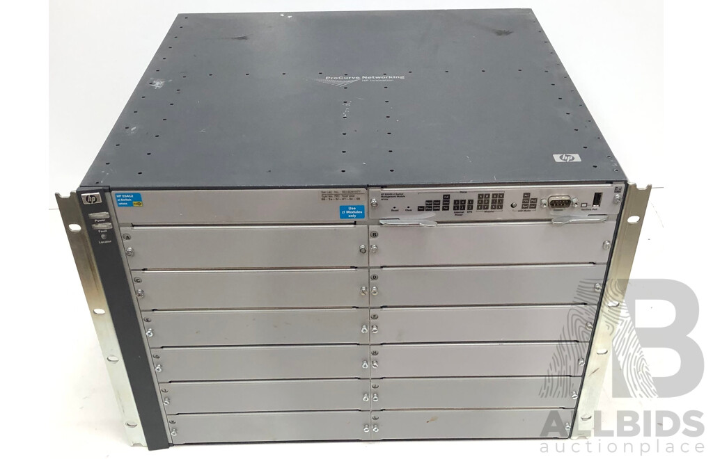 HP (J8698A) ProCurve E5412 zl Network Chassis