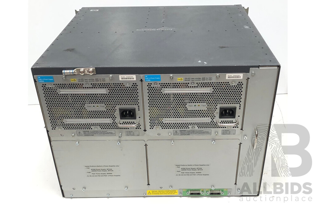 HP (J8698A) ProCurve E5412 zl Network Chassis