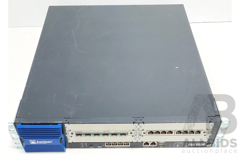 Juniper Networks (SSG-550M-SH) SSG 550M Secure Services Gateway