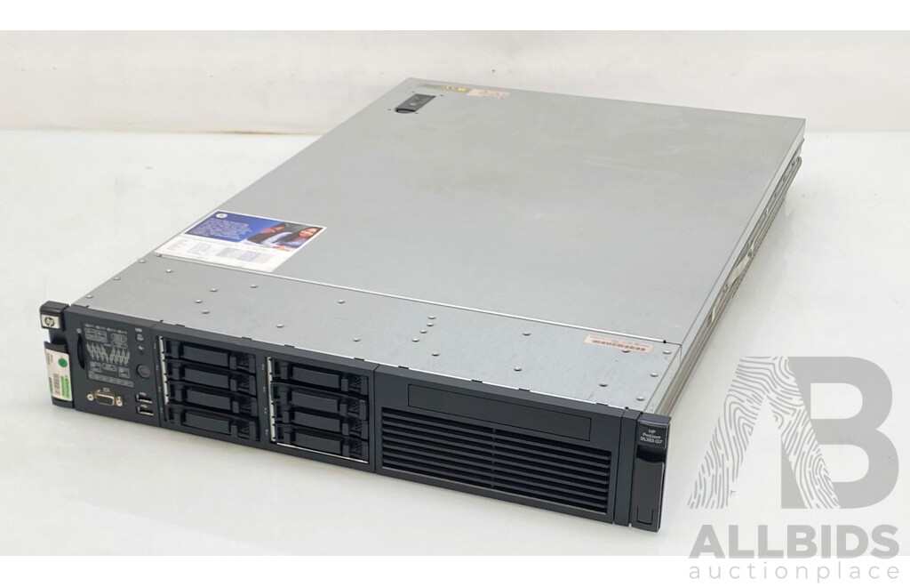 HP ProLiant DL385 G7 Dual AMD Opteron (6174) 2.2GHz-3.2GHz 12-Core CPU 2RU Server W/ 128GB DDR3