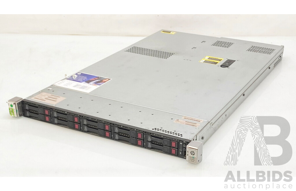 HP ProLiant DL360p Gen8 Dual Intel Xeon (E5-2630) 2.3GHz-2.8GHz 6-Core CPU 1RU Server W/ 32GB DDR3