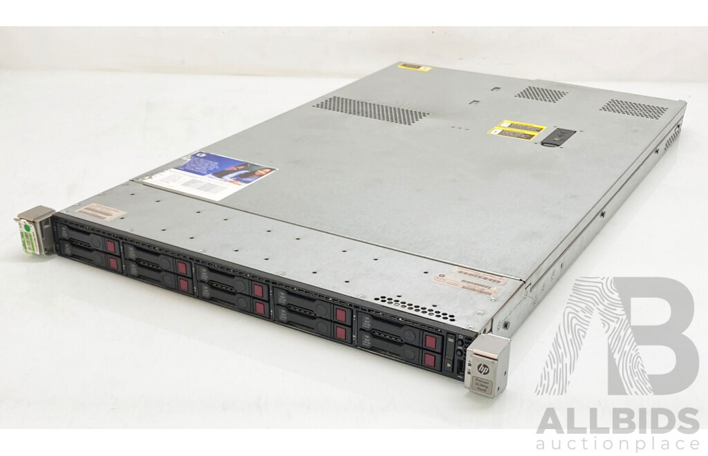 HP ProLiant DL360p Gen8 Dual Intel Xeon (E5-2630) 2.3GHz-2.8GHz 6-Core CPU 1RU Server W/ 32GB DDR3