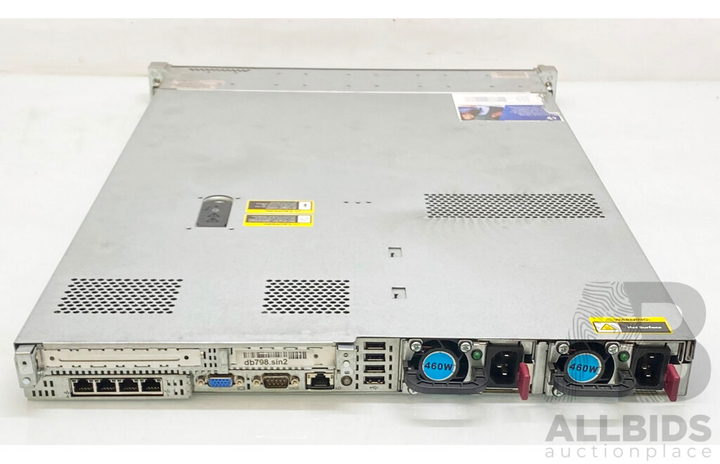 HP ProLiant DL360p Gen8 Dual Intel Xeon (E5-2630) 2.3GHz-2.8GHz 6-Core CPU 1RU Server W/ 32GB DDR3