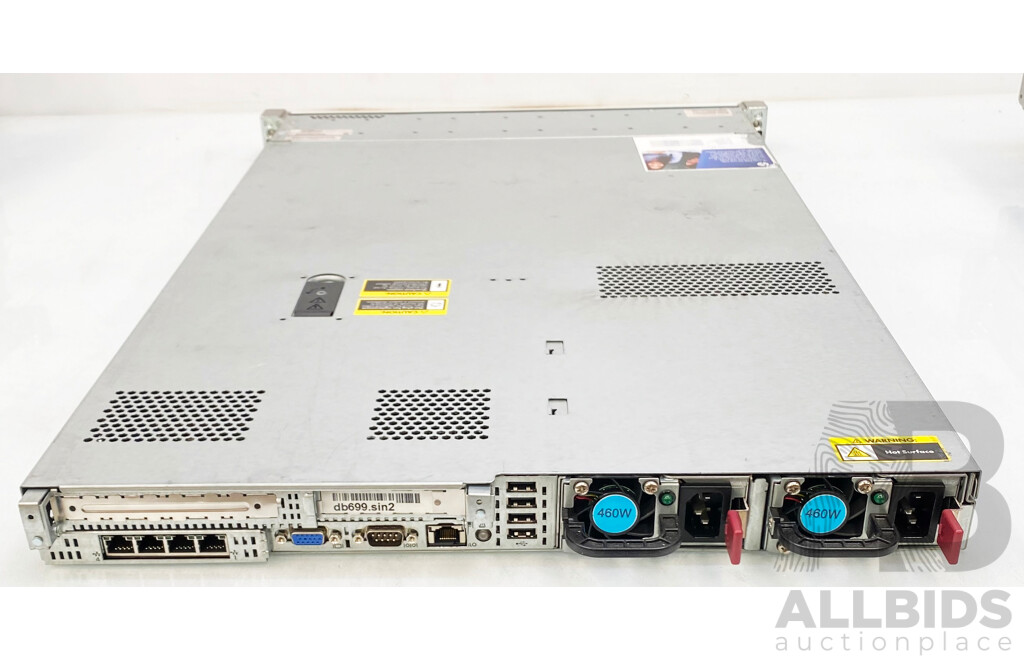 HP ProLiant DL360p Gen8 Dual Intel Xeon (E5-2630) 2.3GHz-2.8GHz 6-Core CPU 1RU Server W/ 32GB DDR3