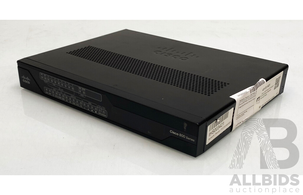 Cisco (C897VAG-LTE-GA-K9) 800 Series Integrated Services Router