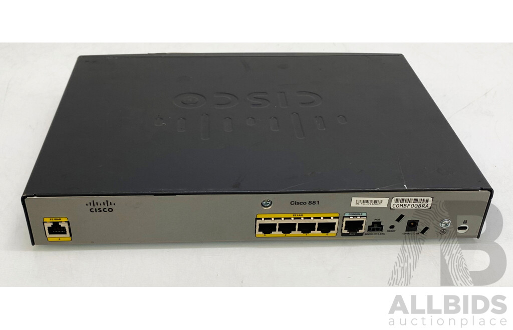 Cisco (CISCO881-K9) 800 Series Integrated Services Router