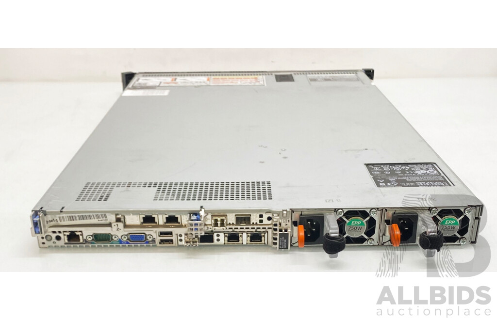 Dell PowerEdge R630 Dual Intel Xeon (E5-2697v4) 2.3GHz-3.6GHz 18-Core CPU 1RU Server W/ 128GB DDR4