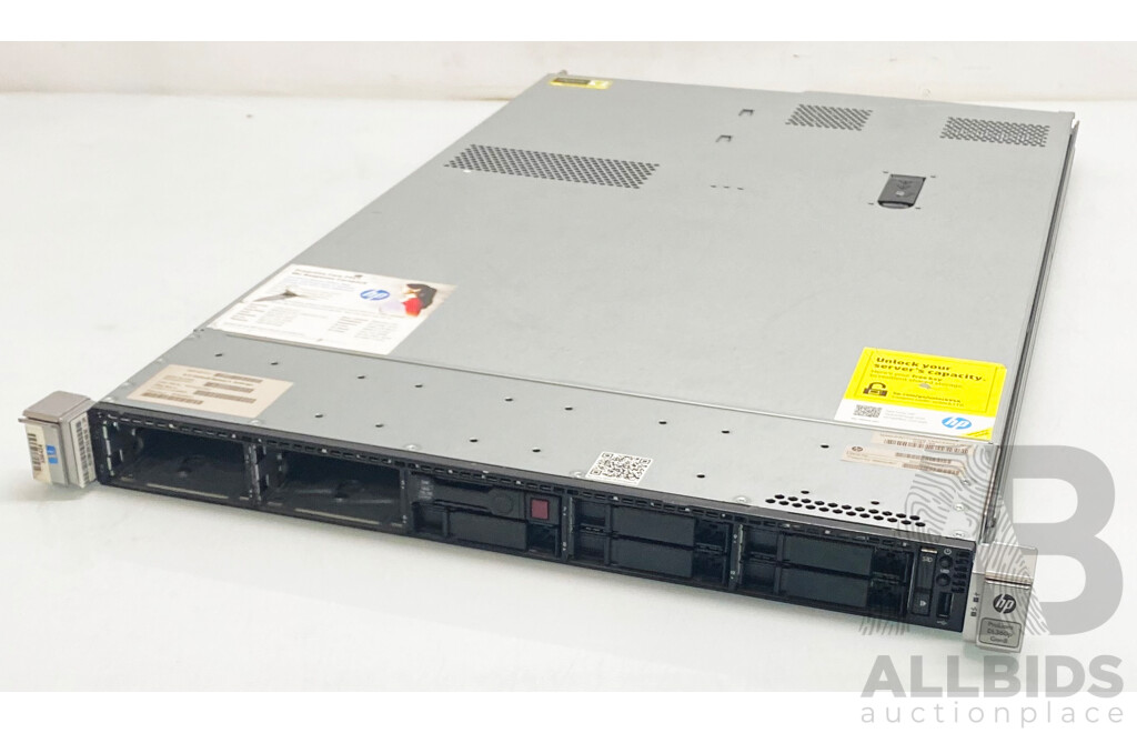 HP ProLiant DL360p Gen8 Dual Intel Xeon (E5-2630 V2) 2.6GHz-3.1GHz 6-Core CPU 1RU Server W/ 32GB DDR3