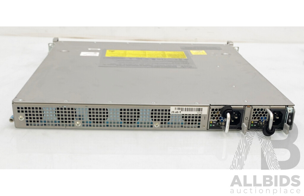 Cisco (ASR1001-HX) ASR 1001 Series - Lot 1514536 | ALLBIDS