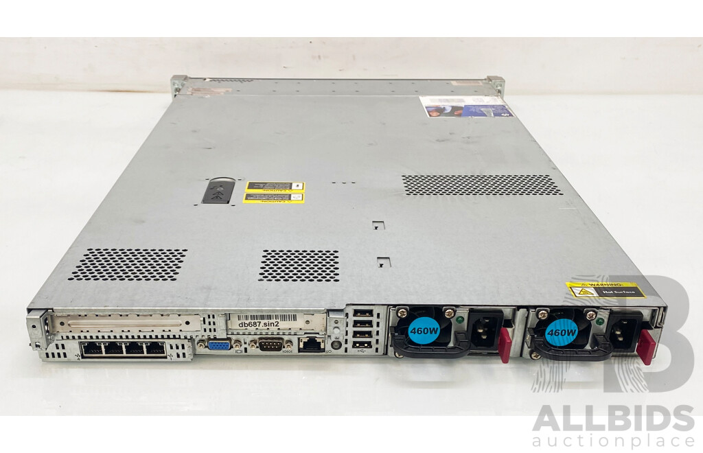 HP ProLiant DL360p Gen8 Dual Intel Xeon (E5-2630) 2.30GHz-2.80GHz 6-Core CPU 1RU Server W/ 32GB DDR3