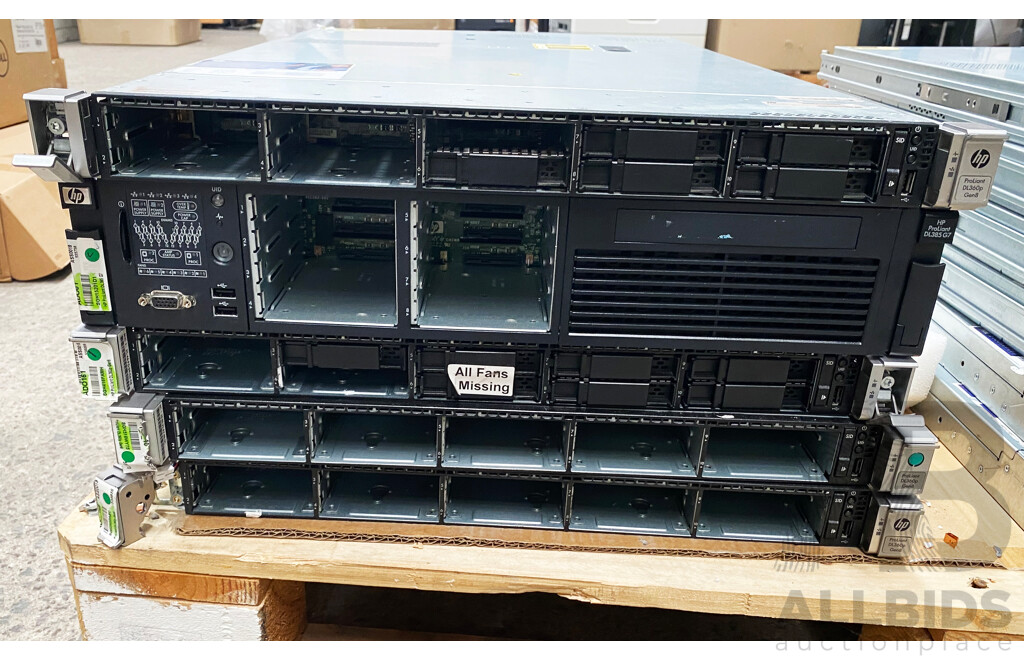 Pallet Lot of Assorted Servers (HP)