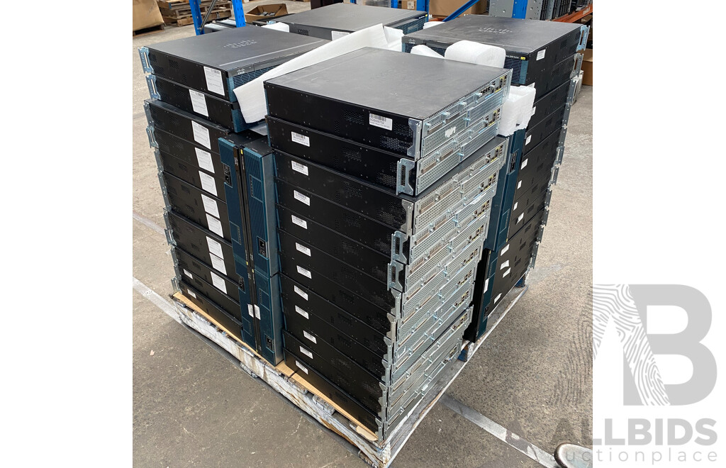 Pallet Lot of Cisco Integrated Services Routers