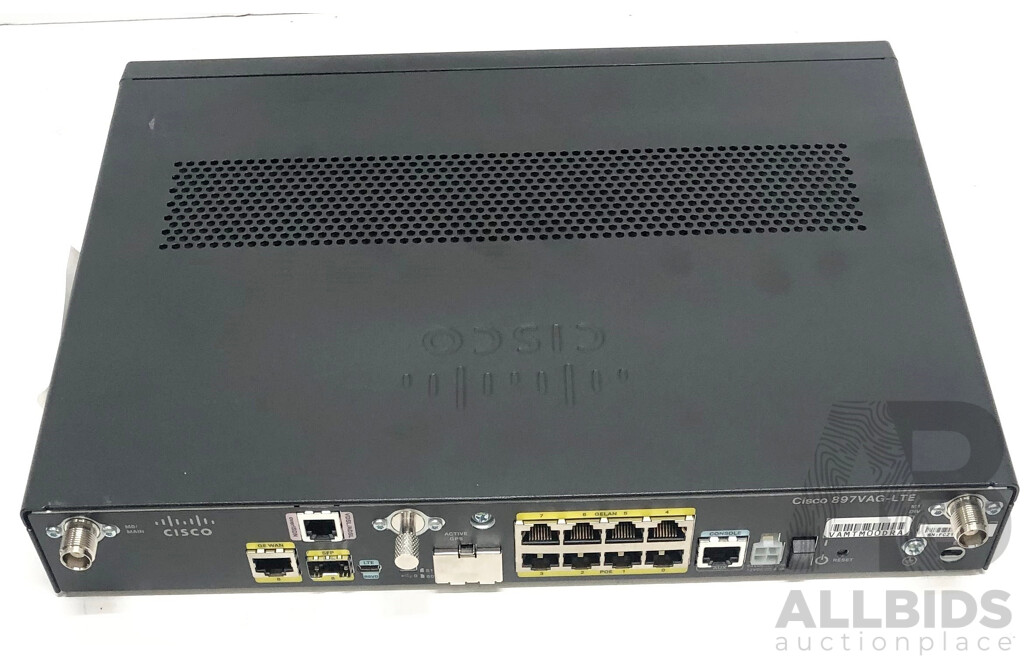 Cisco (C897VAG-LTE-GA-K9) 800 Series Router