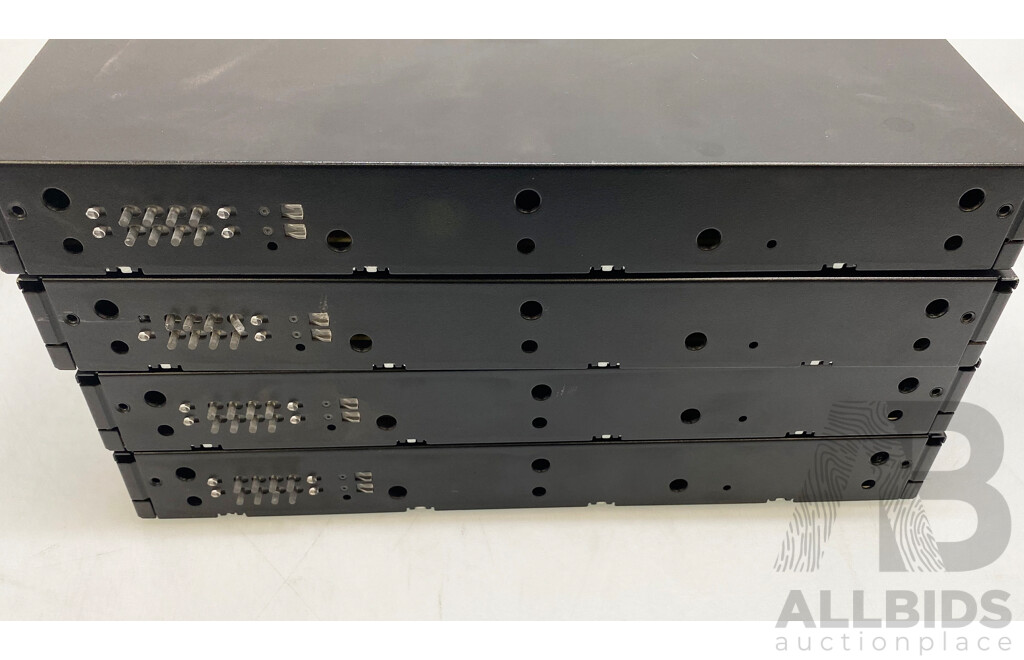 Cisco (ISR4321/K9) 4300 Series Integrated Services Routers - Lot of Four