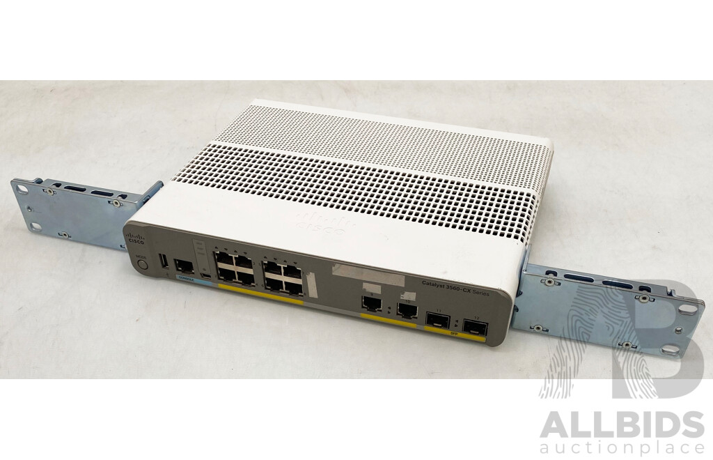Cisco (WS-C3560CX-8TC-S) Catalyst 3560-CX Series 8-Port Gigabit Compact Switch