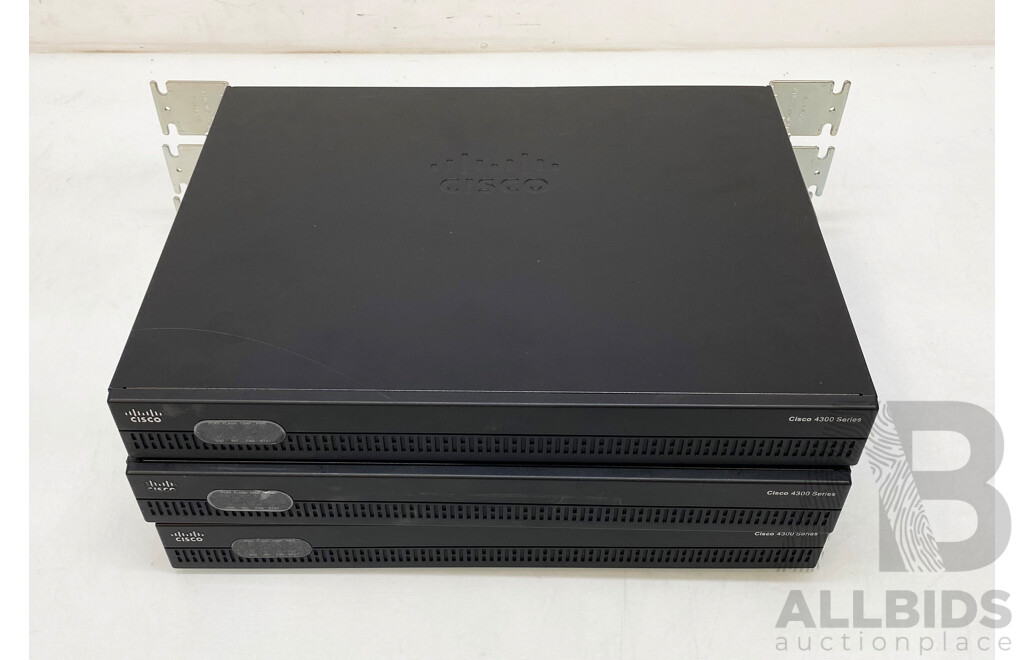 Cisco (ISR4321/K9) 4300 Series - Lot 1533994 | ALLBIDS