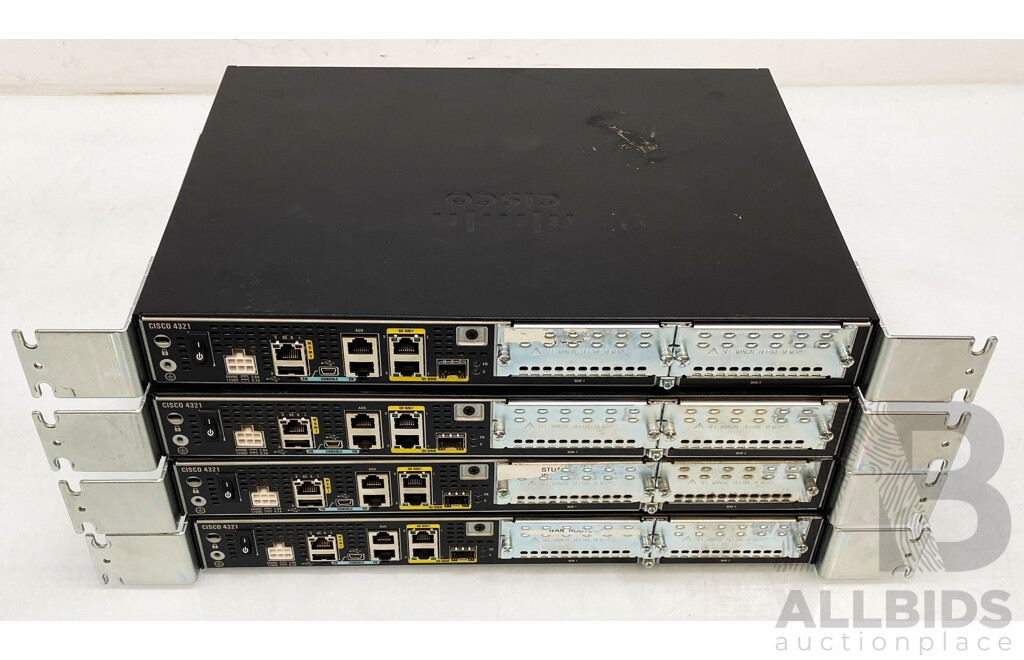 Cisco (ISR4321/K9) 4300 Series - Lot 1537499 | ALLBIDS