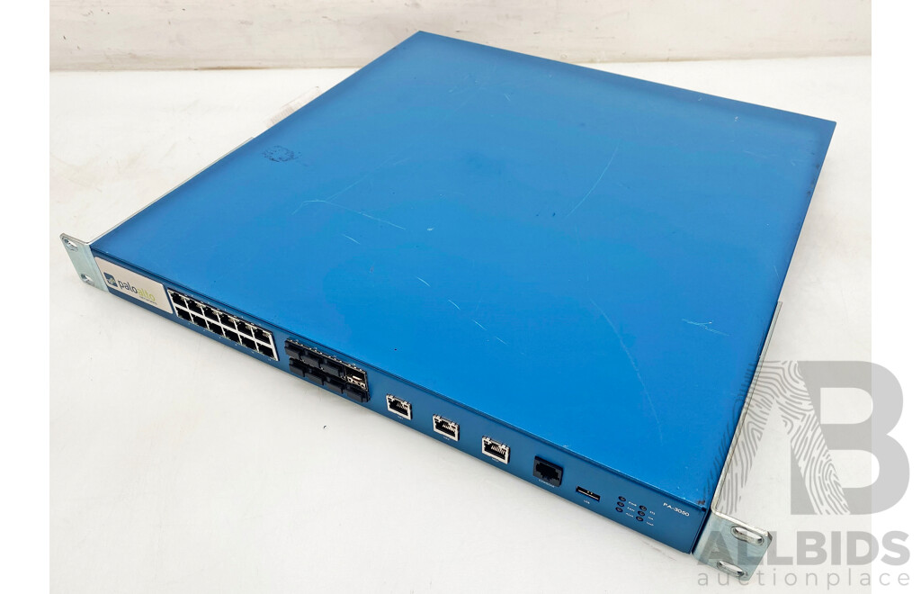 Palo Alto Networks (PA-3020) PA-3000 Series Firewall Security Appliance