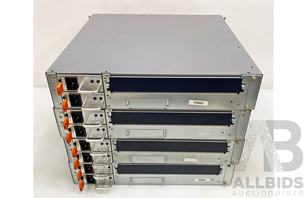 Juniper Networks (SRX550-645AP) SRX550 Services Gateway Security Appliance - Lot of Four