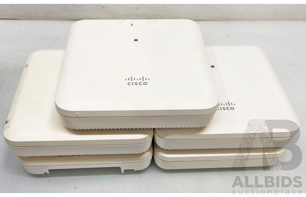 Cisco (AIR-AP1852I-Z-K9) Aironet 1852 Series 802.11ac Dual Band Access Point - Lot of Five