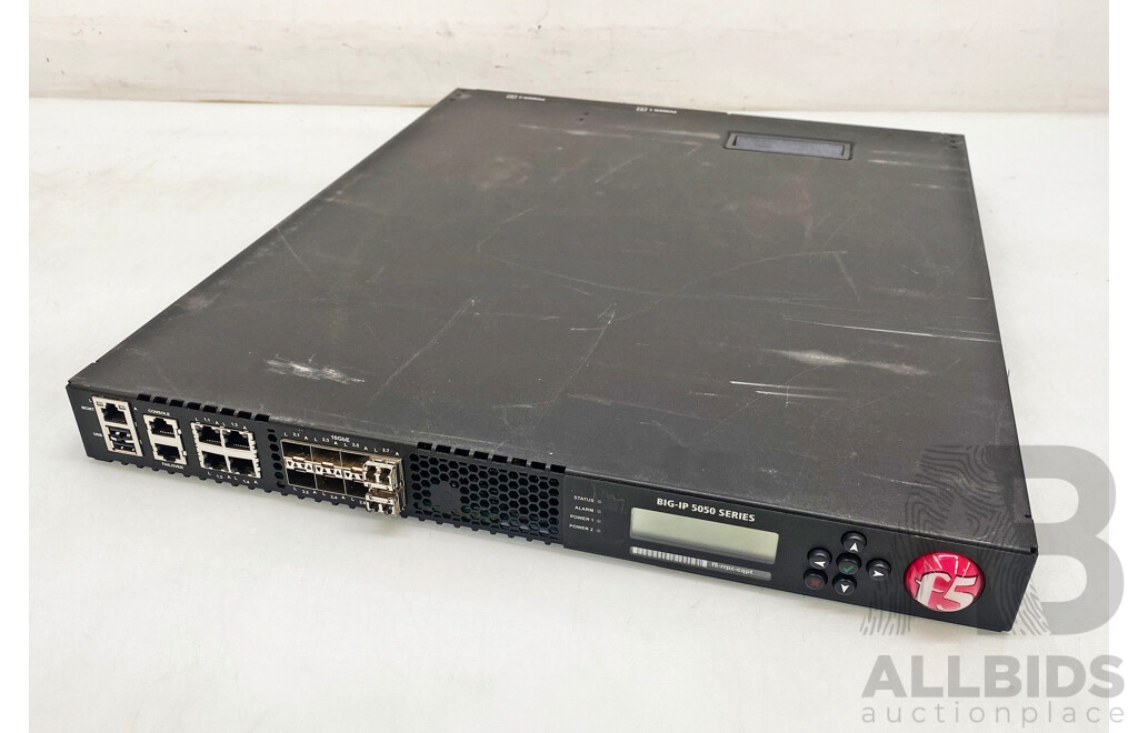 F5 Networks (205-0369-04) BIG-IP 5000 Series Load Balancer Traffic Manager