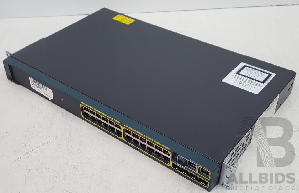 Cisco (WS-C2960S-24TS-L) Catalyst 2960-S Series 24-Port Gigabit Ethernet Switch