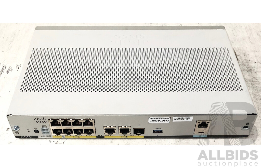 Cisco (C1111-8P) ISR 1100 Series Integrated Services Router