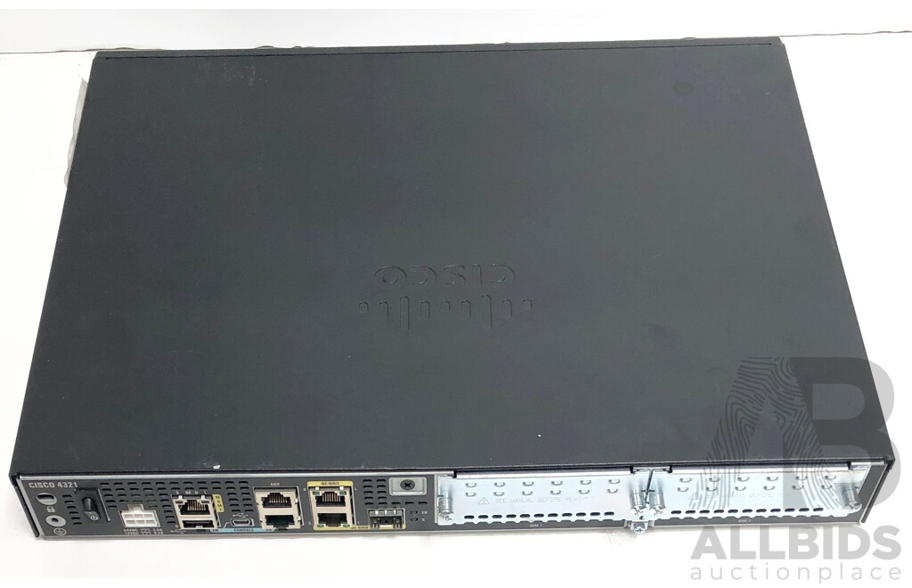 Cisco (ISR4321/K9) 4300 Series Integrated Services Router