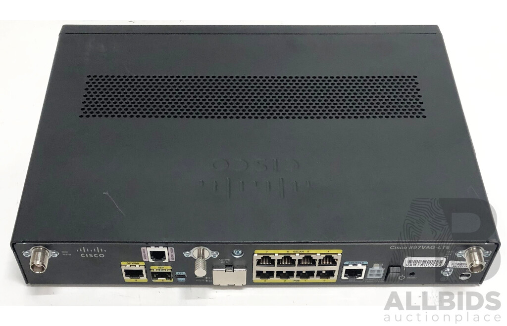 Cisco (C897VAG-LTE-GA-K9) 800 Series Router