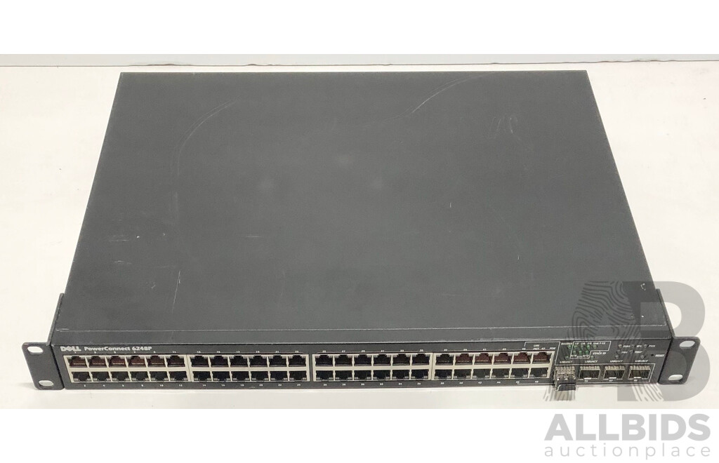 Dell PowerConnect 6248p 48-Port PoE Gigabit Ethernet Switch