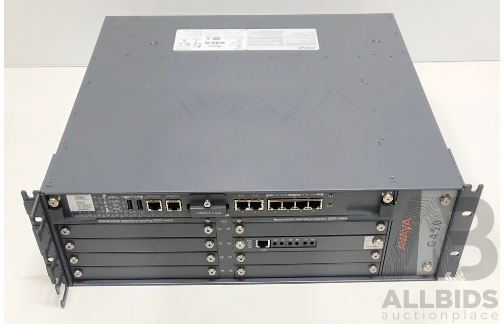 Avaya G450 MP160 Media Gateway
