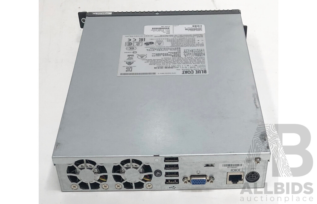 Blue Coat (SV800-500M-C) SV800 8-Port Network Security Appliance