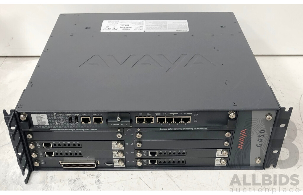 Avaya G450 MP80 Media Gateway