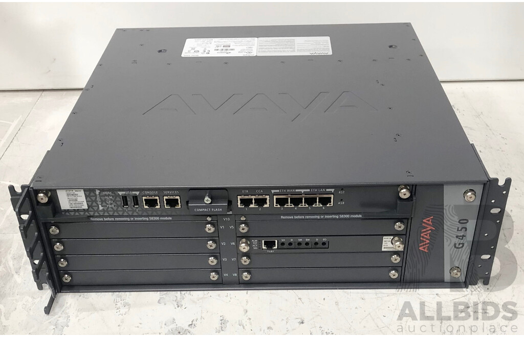 Avaya G450 MP160 Media Gateway