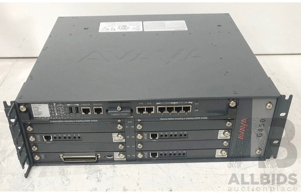 Avaya G450 MP80 Media Gateway