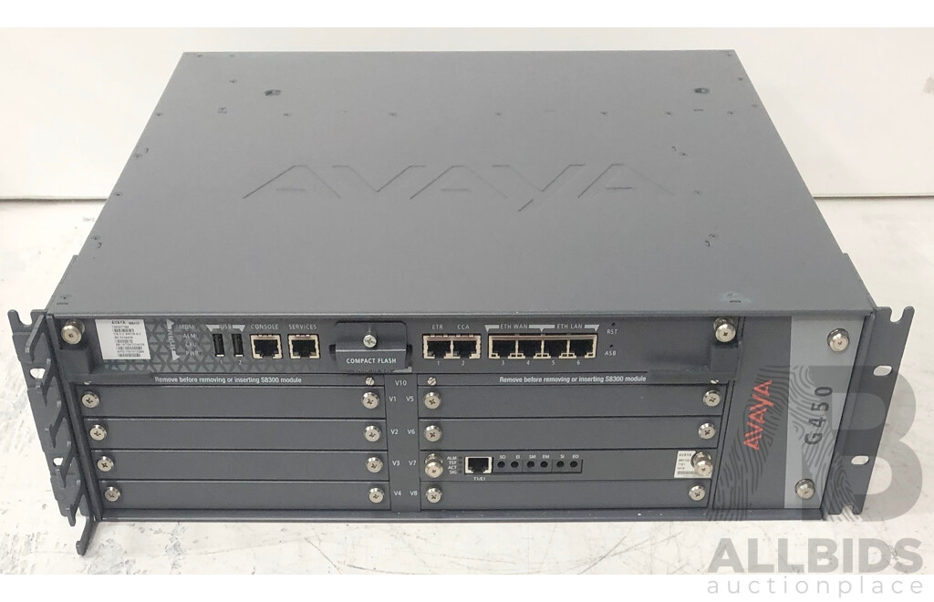 Avaya G450 MP160 Media Gateway