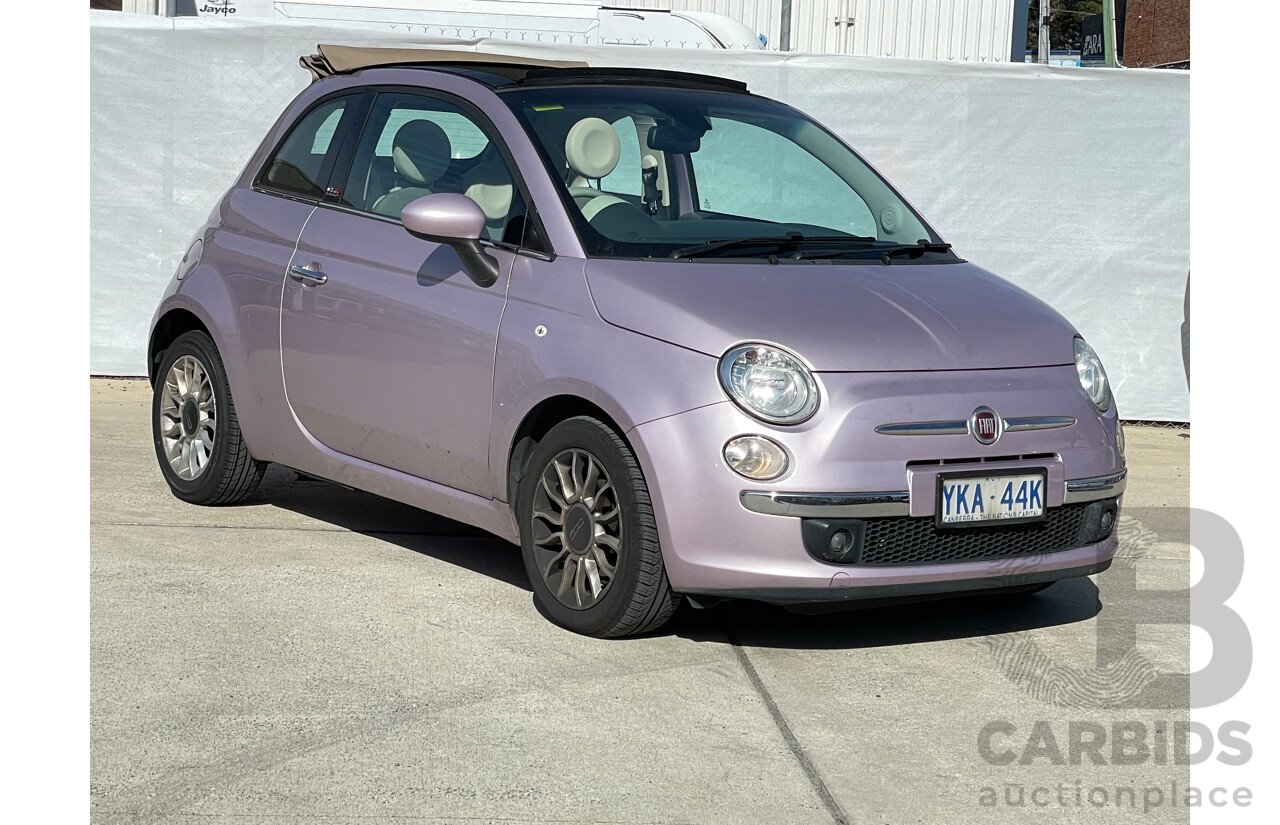 3/2014 Fiat 500 TWIN AIR PLUS  3d Hatchback Pink 0.9L