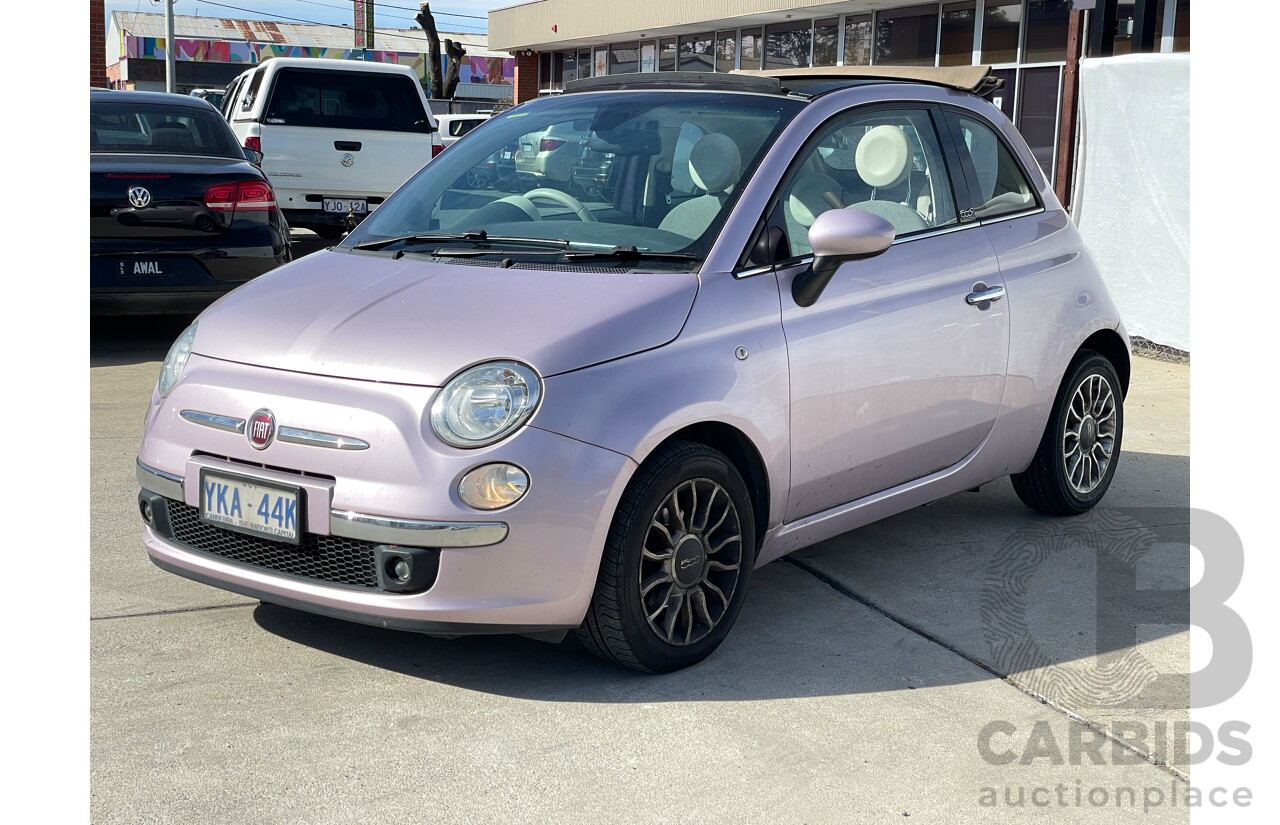 3/2014 Fiat 500 TWIN AIR PLUS  3d Hatchback Pink 0.9L